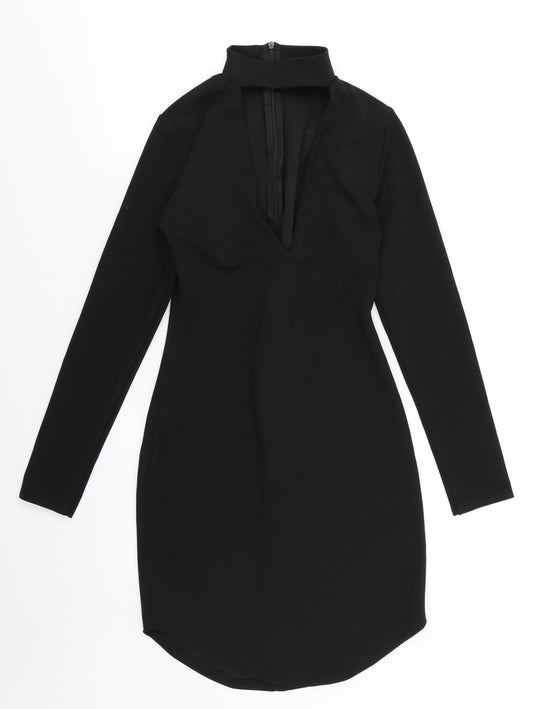 Missguided Womens Black   Bodycon  Size 6