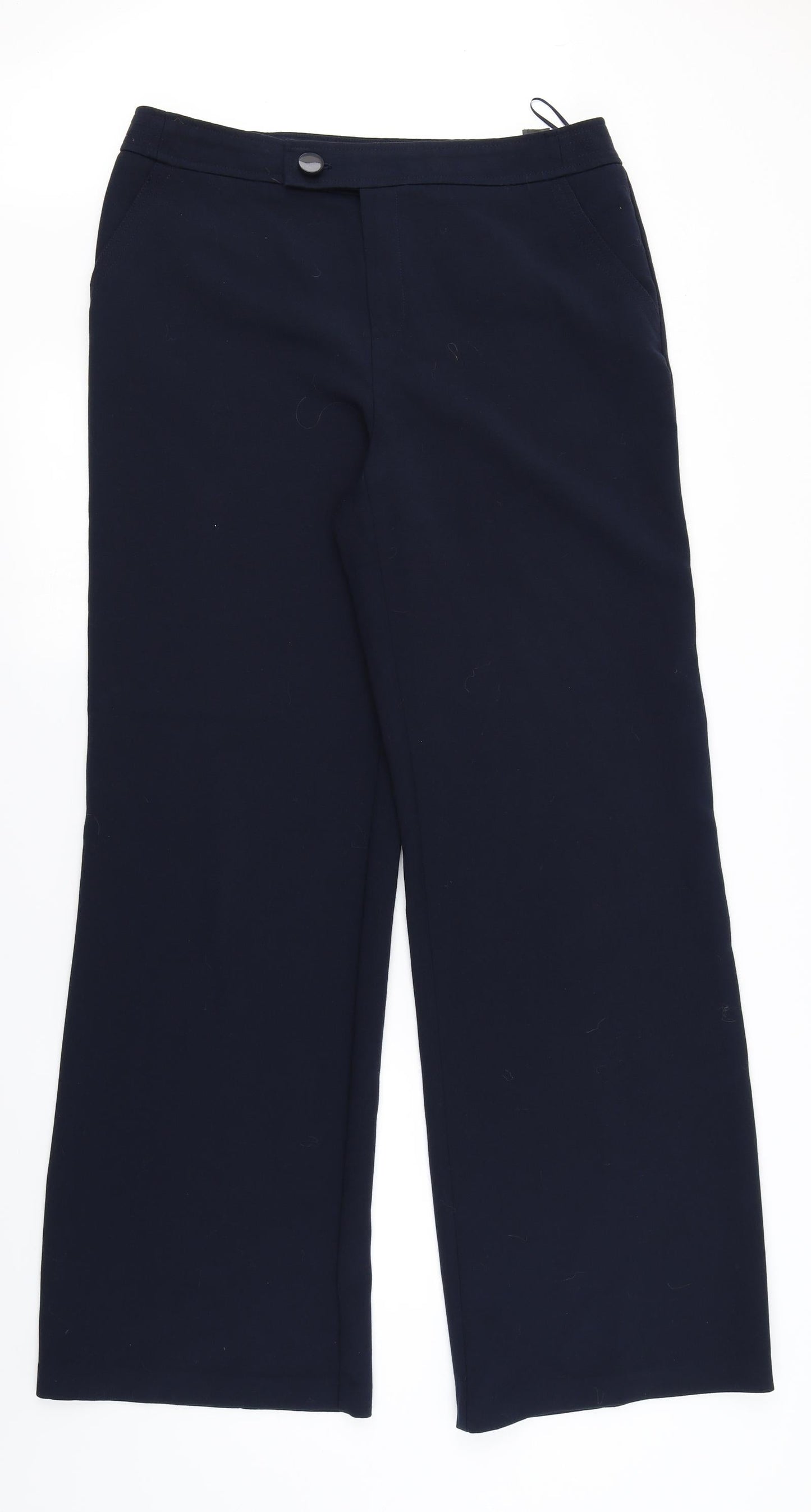 M7S Collection Womens Blue   Trousers  Size 14 L32 in