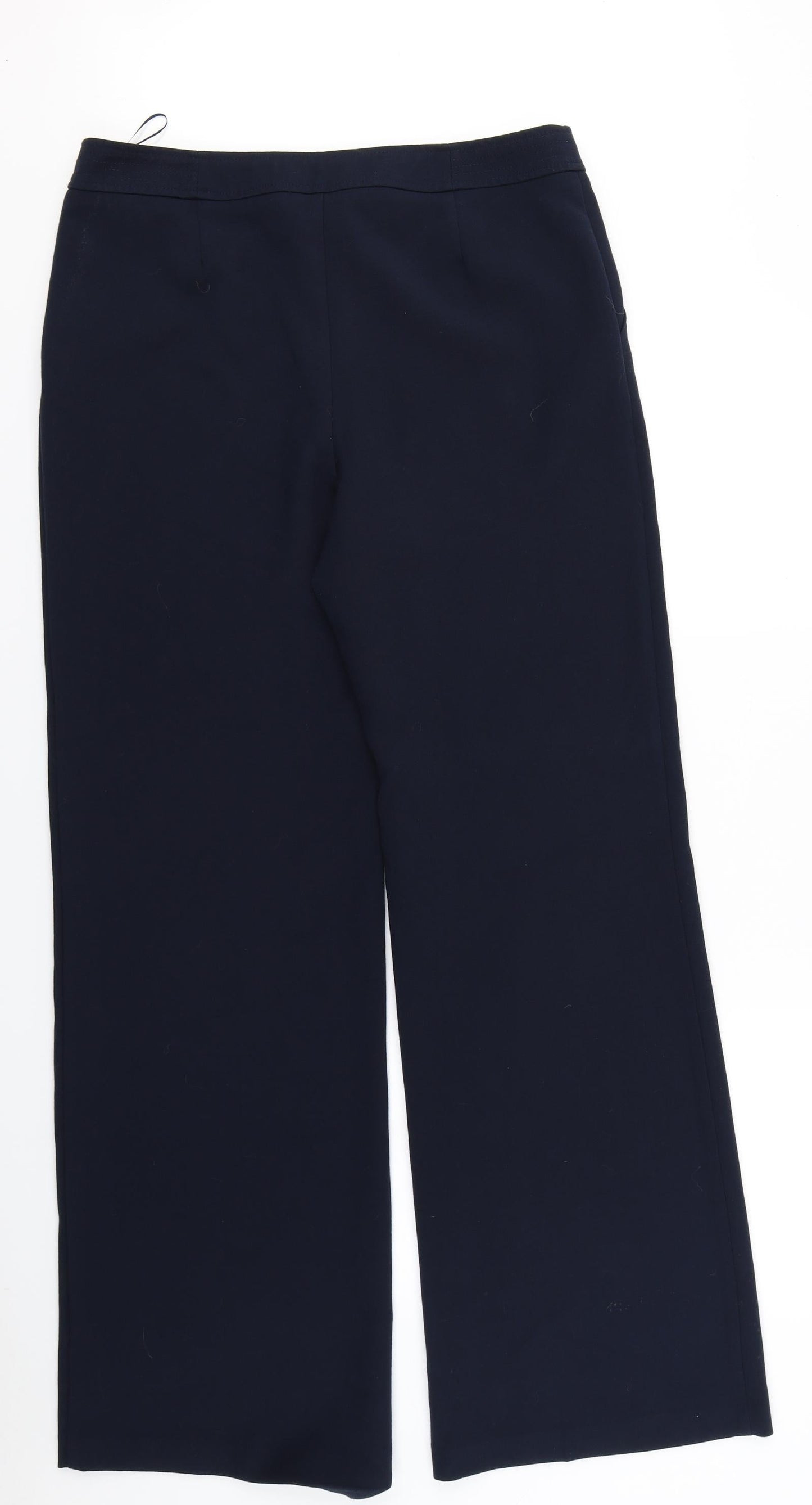 M7S Collection Womens Blue   Trousers  Size 14 L32 in