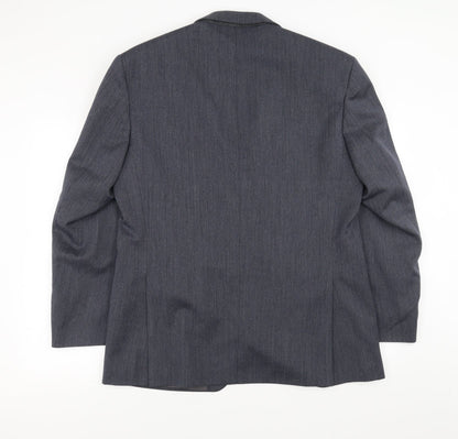 Mens UK Size 42 Chatsworth Regular Blue Suit Jacket