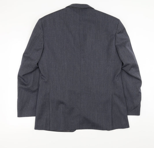 Mens UK Size 42 Chatsworth Regular Blue Suit Jacket
