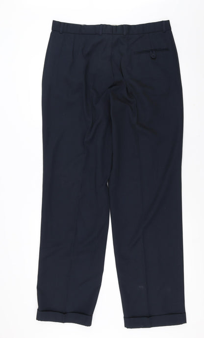 Modern Classics Mens Blue   Trousers  Size 36 in L33 in