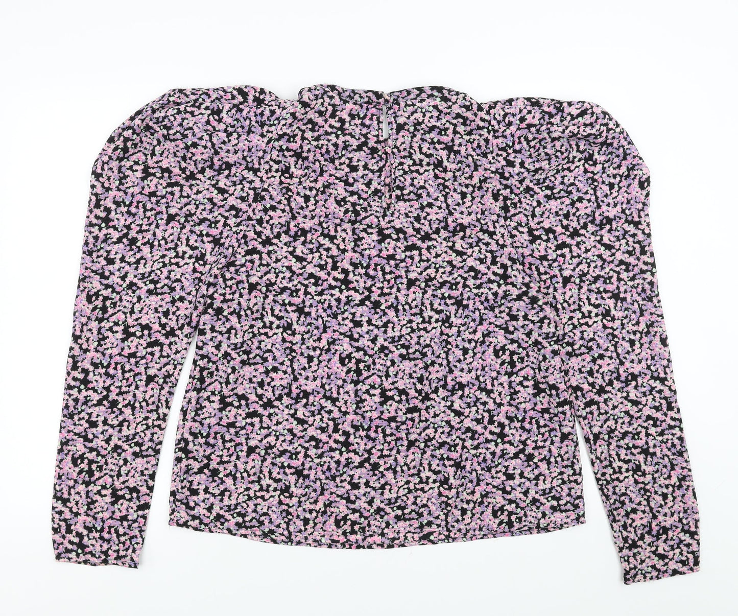 Womens UK Size L H&M Purple Basic Blouse