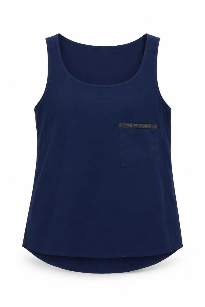 Womens UK Size 10 Primark Blue Basic Blouse