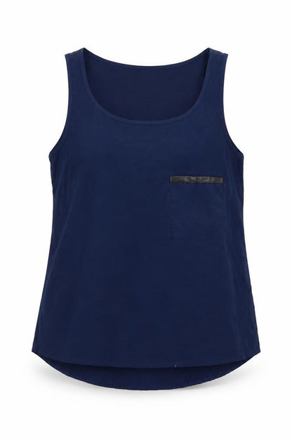 Womens UK Size 10 Primark Blue Basic Blouse
