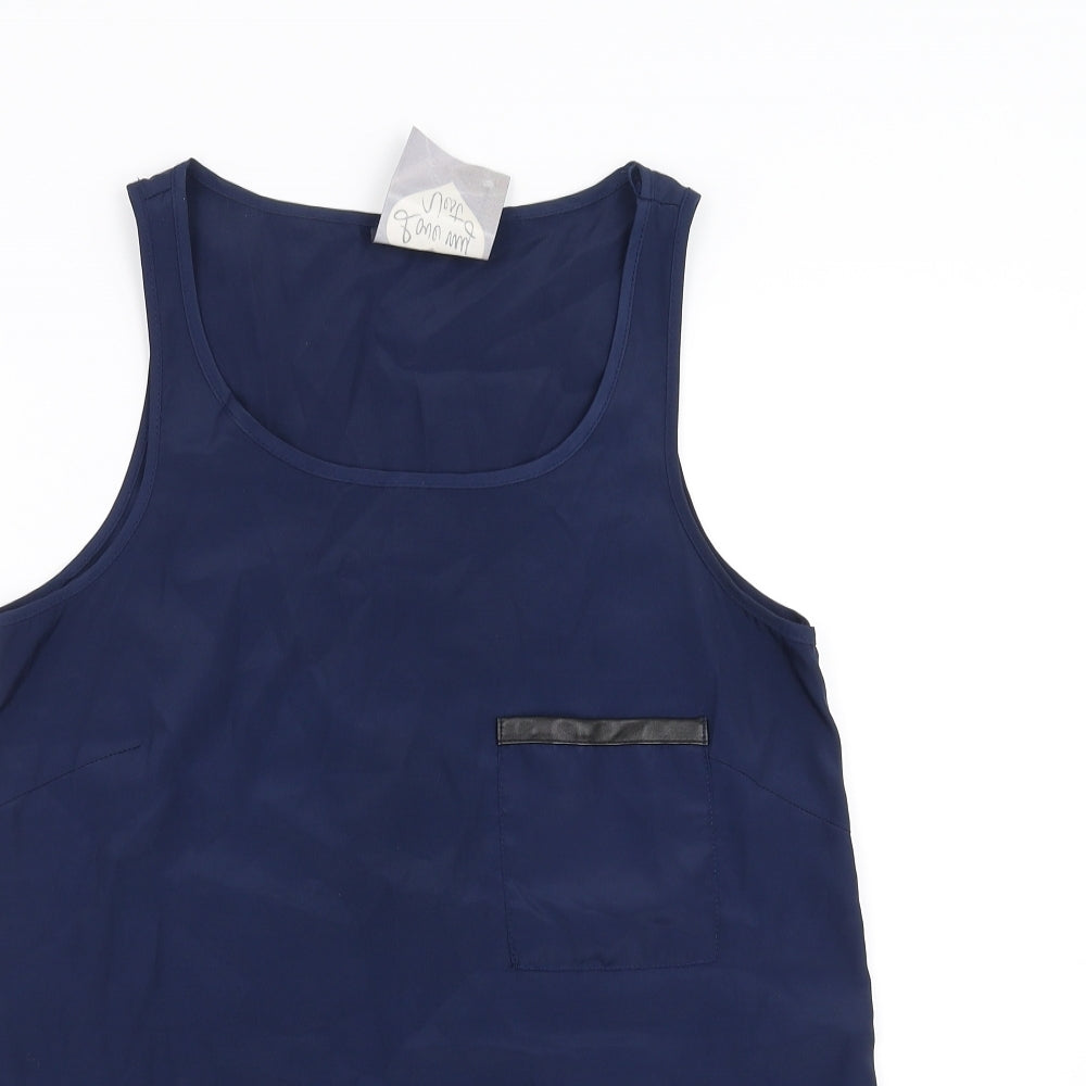 Primark Womens Blue   Basic Blouse Size 10