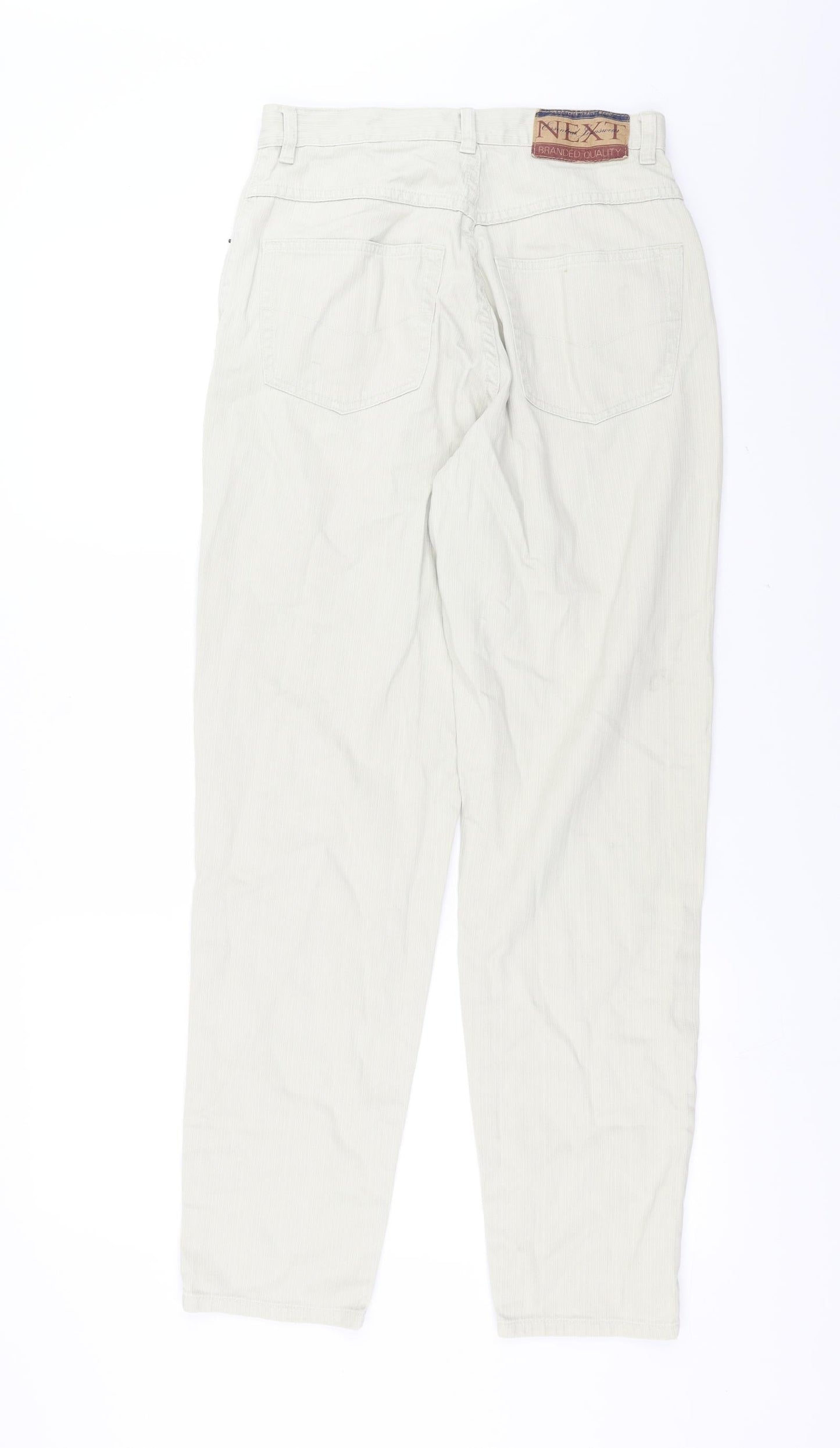 Womens UK Size 12 NEXT Regular Fit  Beige Trousers
