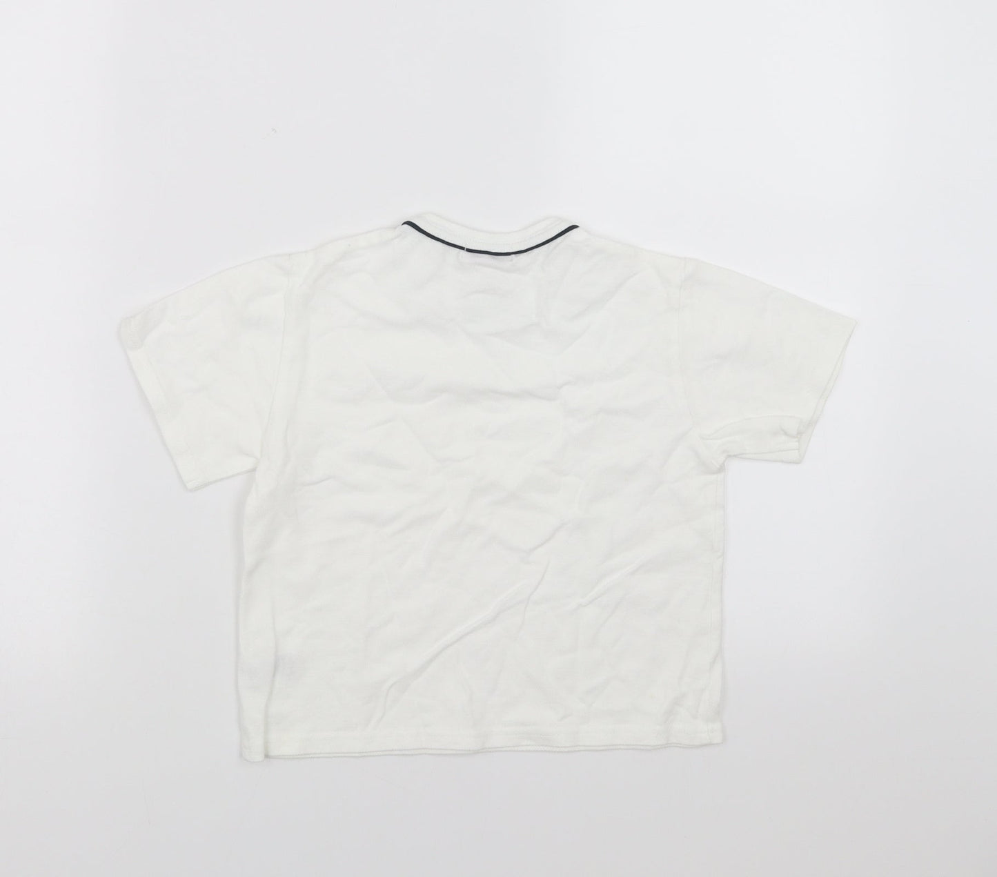 George Boys White   Basic T-Shirt Size 3-4 Years