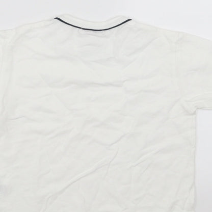 George Boys White   Basic T-Shirt Size 3-4 Years