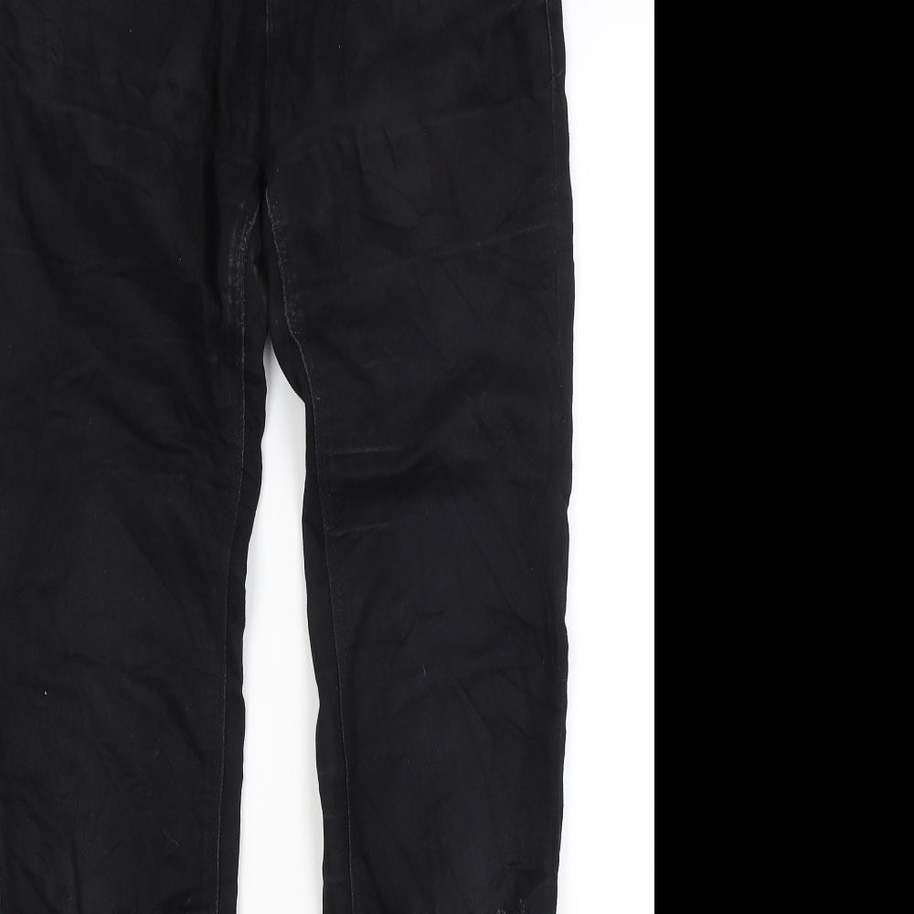 Fb Womens Black  Denim Skinny Jeans Size XS L28 in