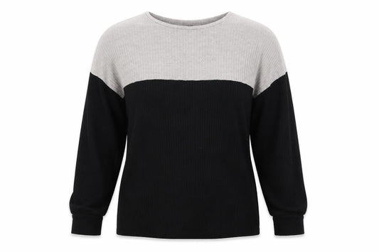 SHEIN Shien Womens Black  Knit Pullover Jumper Size L