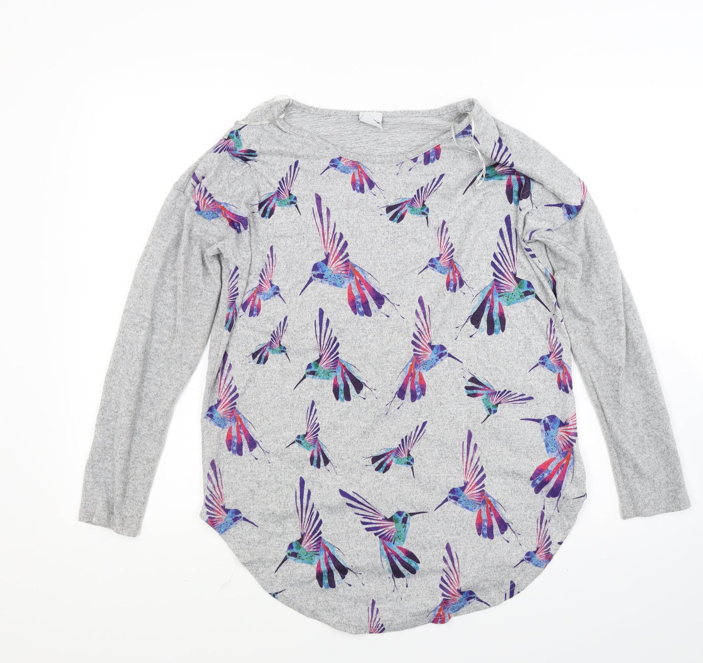 Stock Shop Womens Grey  Knit Pullover Jumper Size S  - Kingfisher