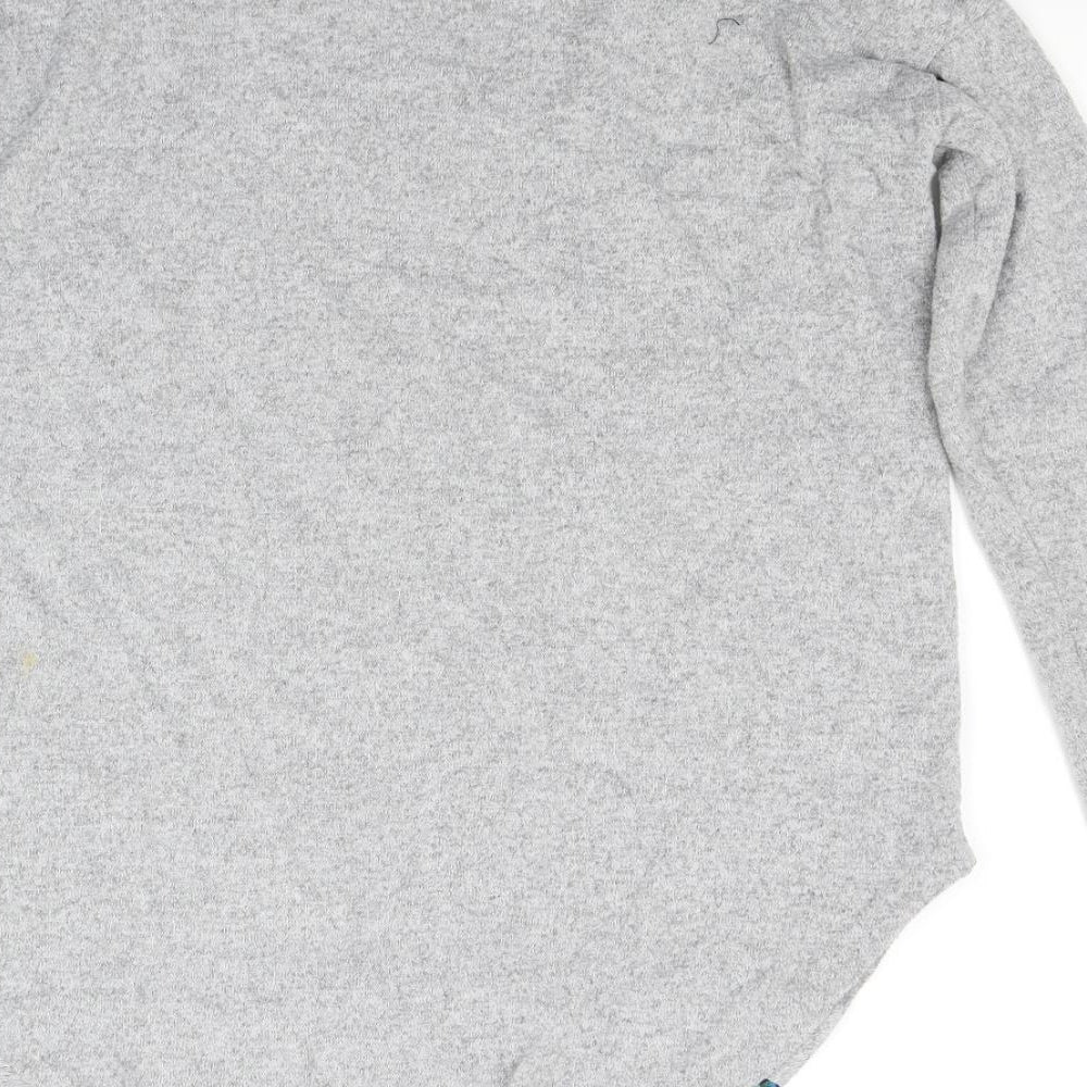 Stock Shop Womens Grey  Knit Pullover Jumper Size S  - Kingfisher