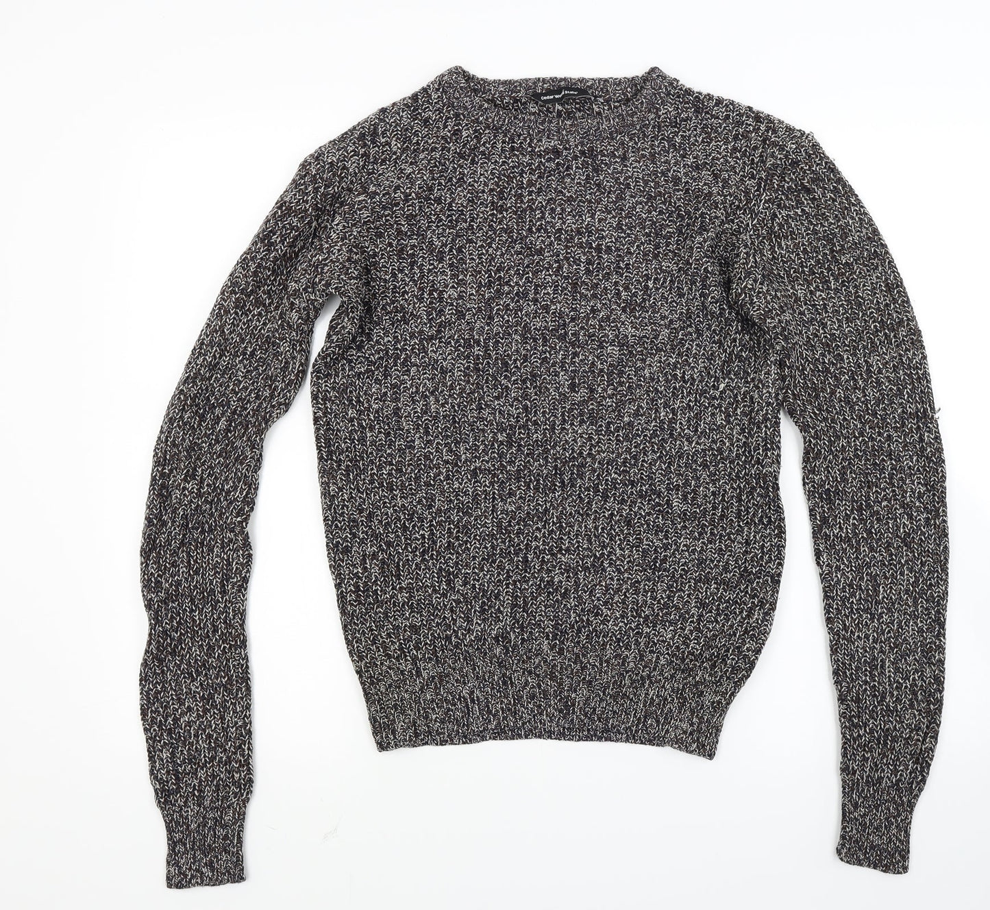 Ceader wood state Mens Brown  Knit Pullover Jumper Size S