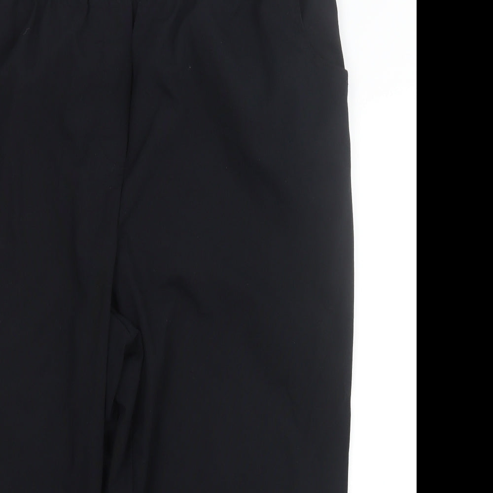 Trevira Womens Black   Trousers  Size 28 L22 in