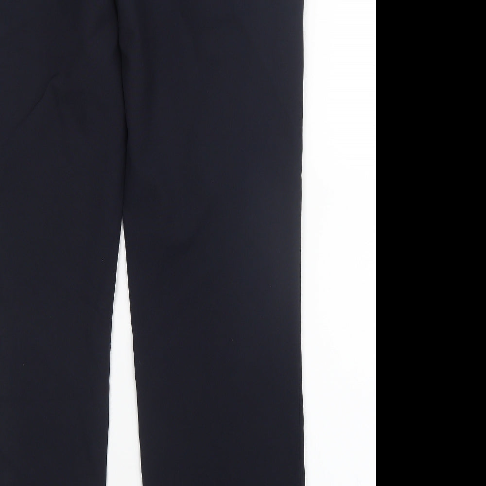 Henri Ross Mens Blue   Trousers  Size 34 in L30 in