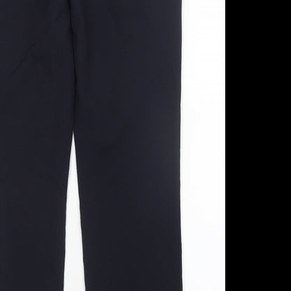 Henri Ross Mens Blue   Trousers  Size 34 in L30 in