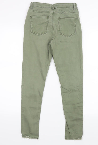 Denim Co. Girls Green  Denim Straight Jeans Size 12-13 Years