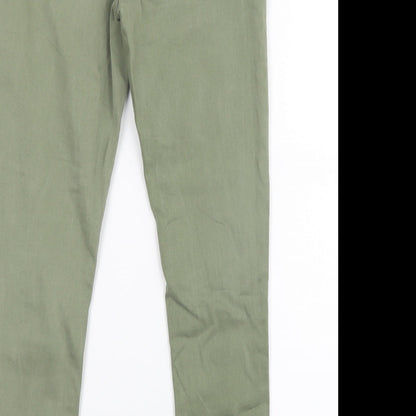 Denim Co. Girls Green  Denim Straight Jeans Size 12-13 Years