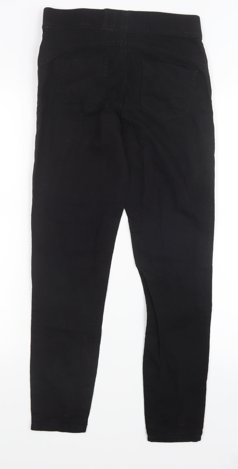 Denim Co. Womens Black  Denim Jegging Jeans Size 8 L26 in