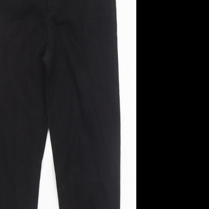 Denim Co. Womens Black  Denim Jegging Jeans Size 8 L26 in