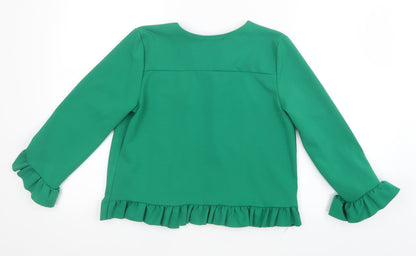 Womens UK Size 10 New Look Green Jacket