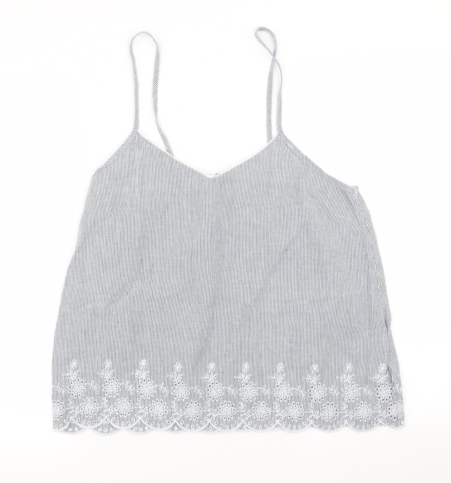 Womens UK Size 10 love to lounge Blue Camisole Tank