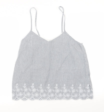 Womens UK Size 10 love to lounge Blue Camisole Tank