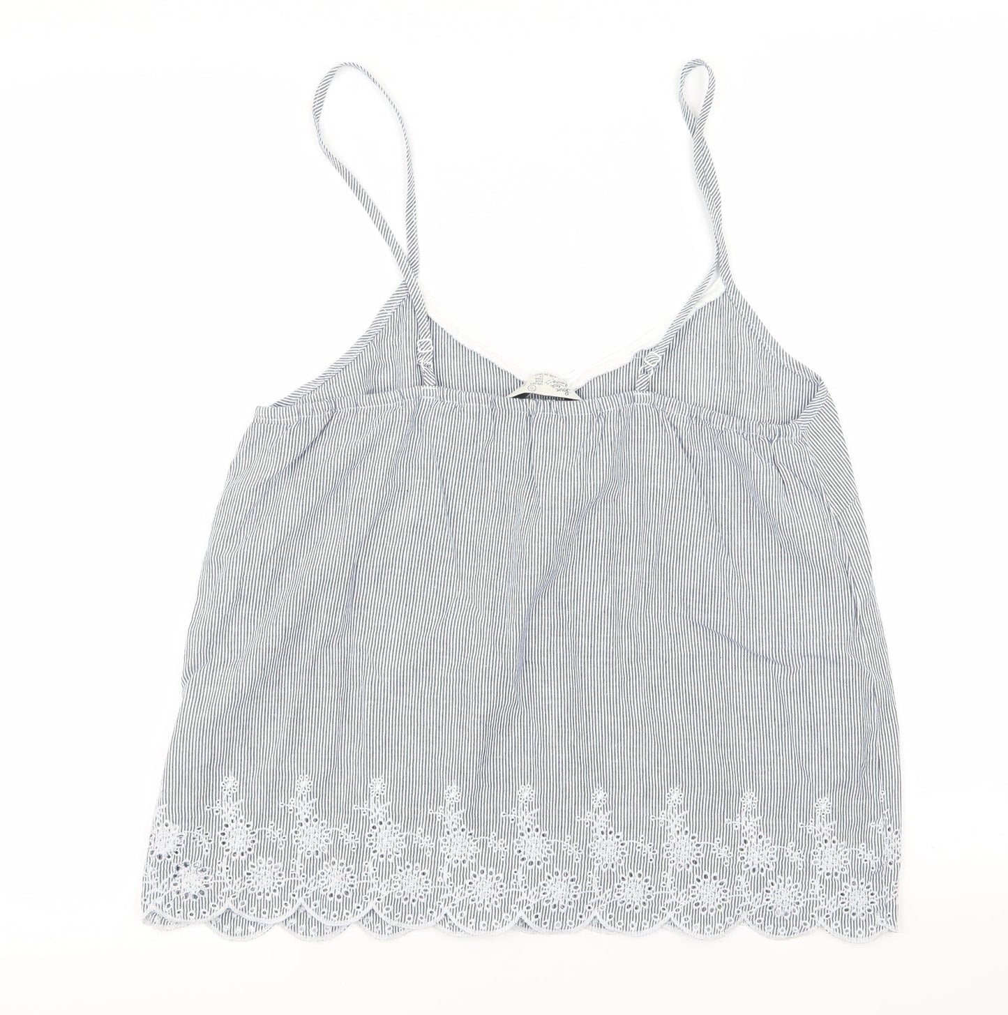 Womens UK Size 10 love to lounge Blue Camisole Tank