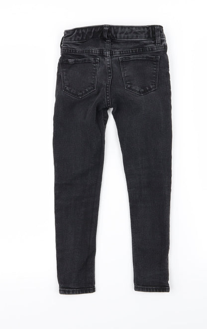 Gap Girls Black   Skinny Jeans Size 6 Years