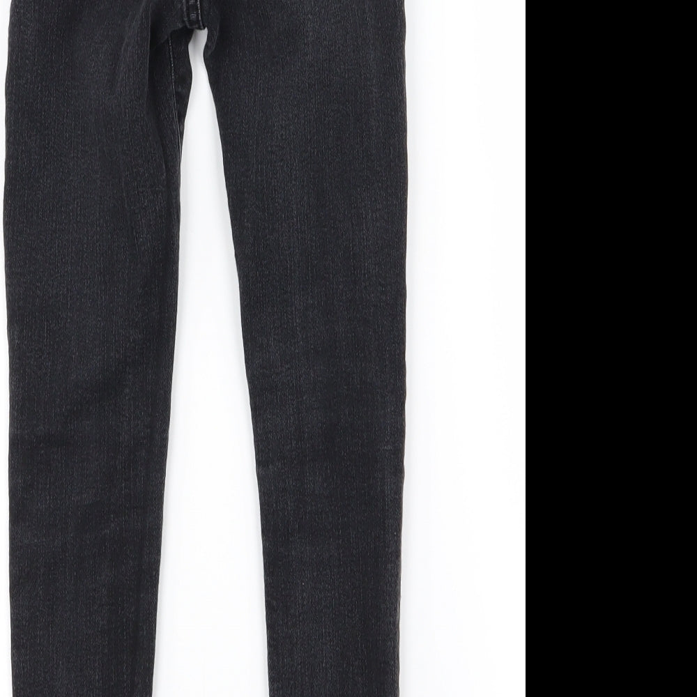 Gap Girls Black   Skinny Jeans Size 6 Years