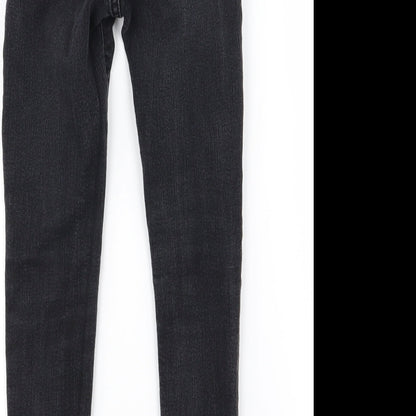 Gap Girls Black   Skinny Jeans Size 6 Years