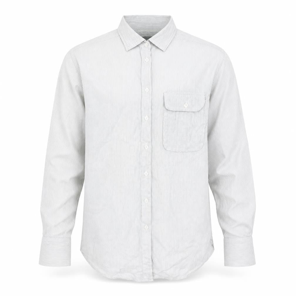 Mens UK Size S Gap Grey  Button-Up Long Sleeve Casual Shirt