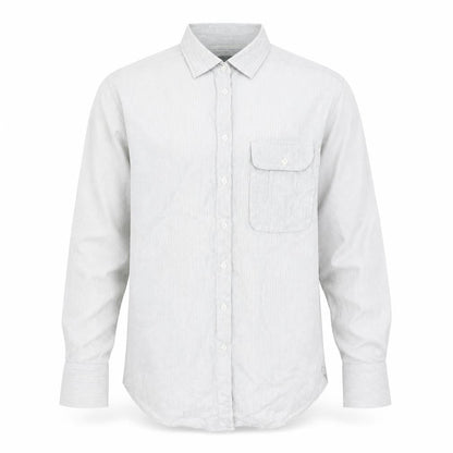 Mens UK Size S Gap Grey  Button-Up Long Sleeve Casual Shirt