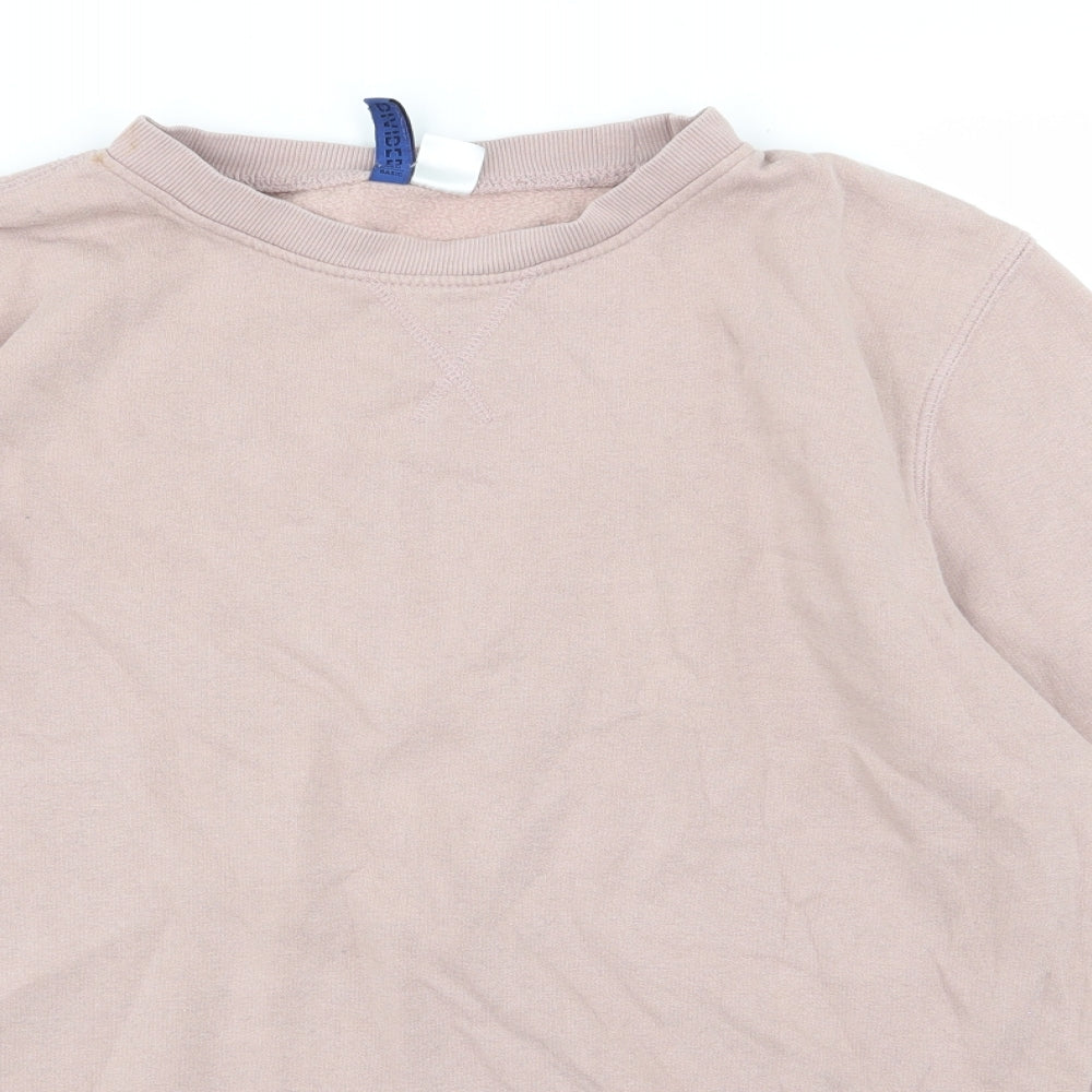 Divided by H&M Womens Pink   Pullover Jumper Size M