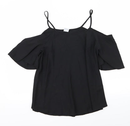 Womens UK Size S VERO MODA Black Camisole Tank