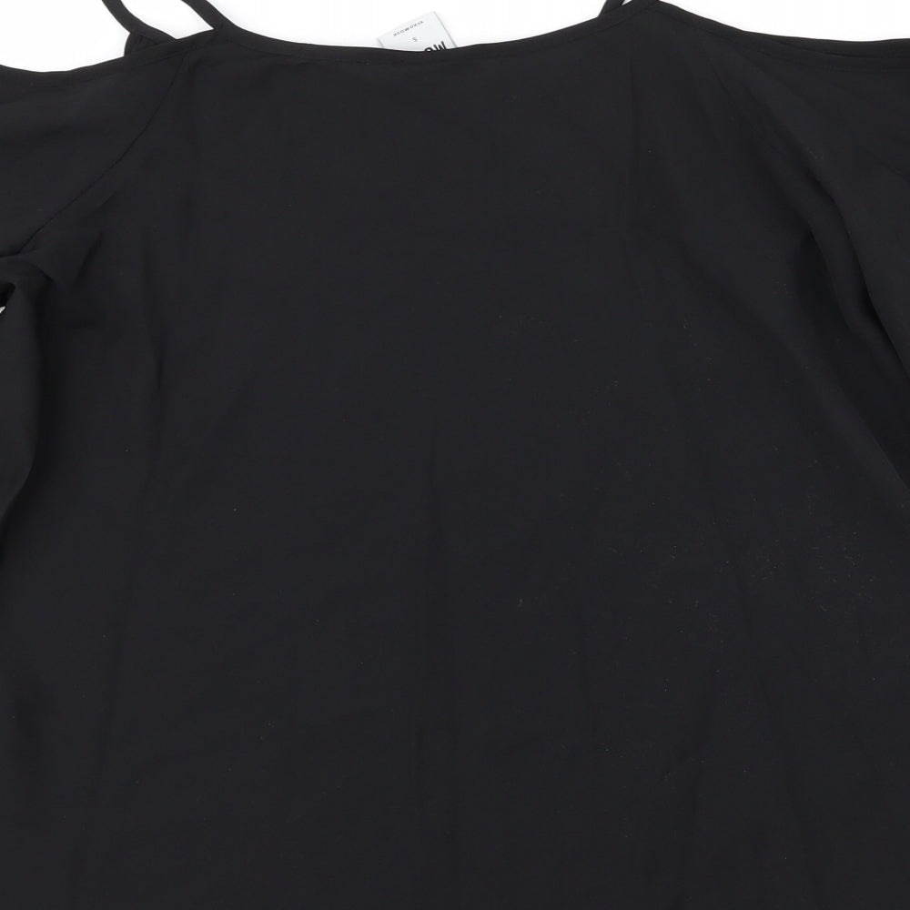 Womens UK Size S VERO MODA Black Camisole Tank