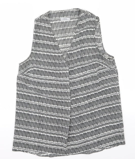 Papaya Womens Multicoloured Geometric  Basic Blouse Size 12