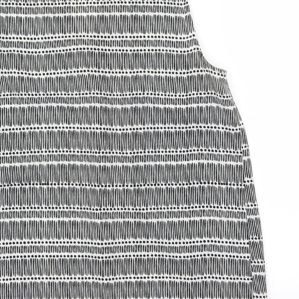 Papaya Womens Multicoloured Geometric  Basic Blouse Size 12