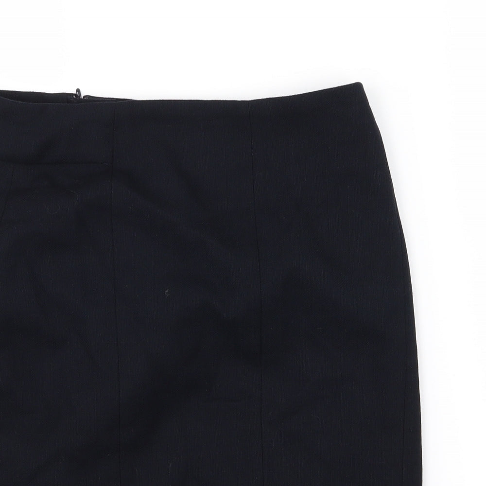 H&M Womens Blue   A-Line Skirt Size 8