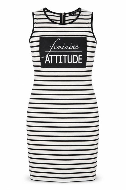 Amisu Womens Silver Striped  A-Line  Size 10