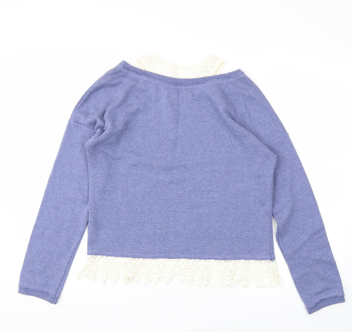 New Look Womens Blue   Pullover Jumper Size 10