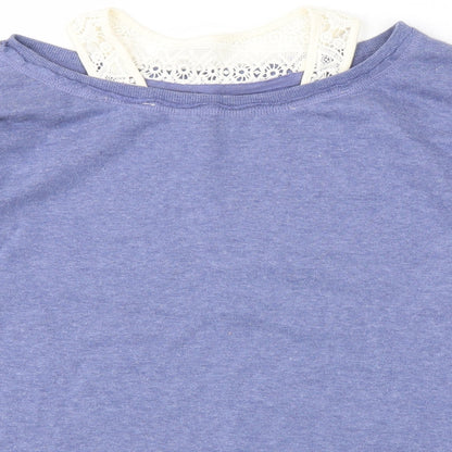 New Look Womens Blue   Pullover Jumper Size 10