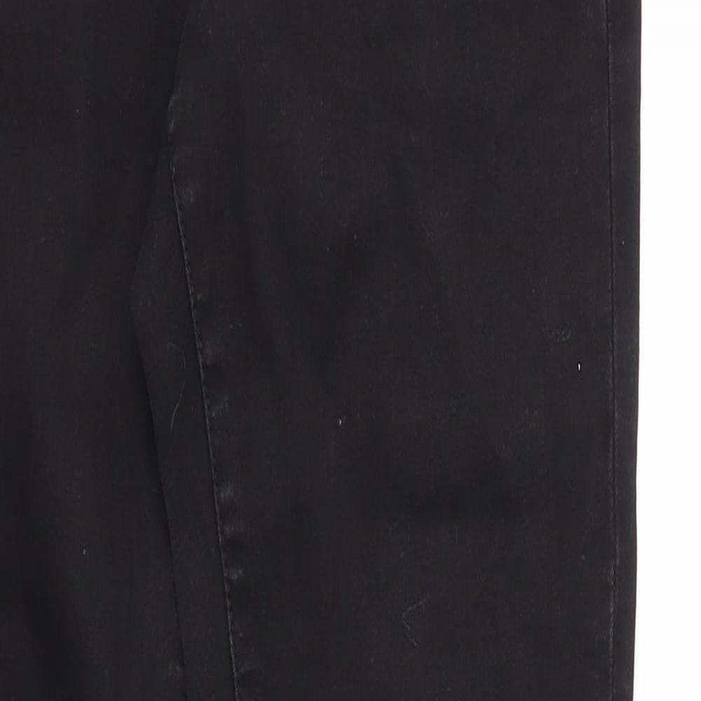 Denim &co  Womens Black Houndstooth  Skinny Jeans Size 10 L30 in