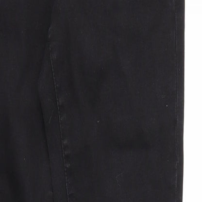 Denim &co  Womens Black Houndstooth  Skinny Jeans Size 10 L30 in