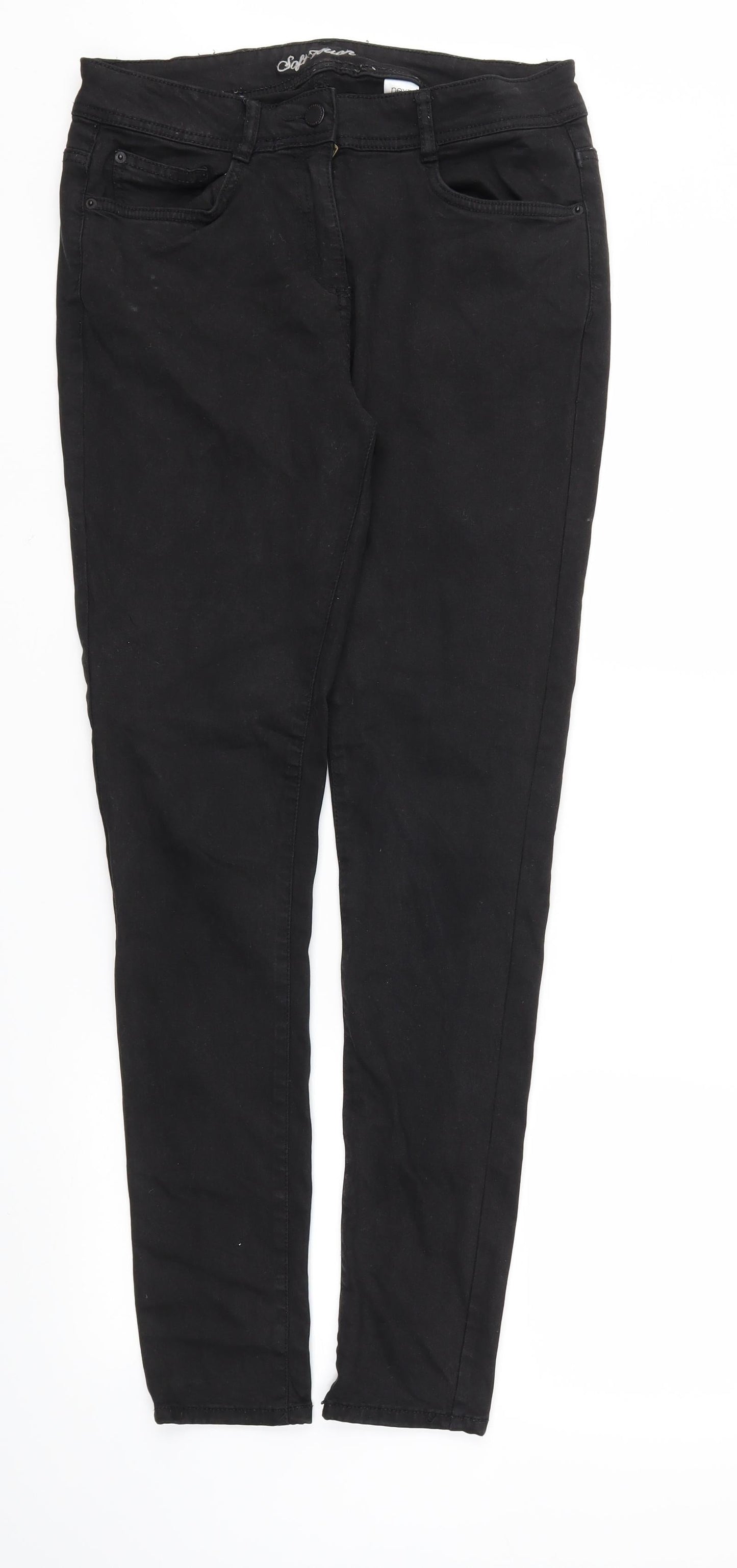 NEXT Womens Black   Skinny Jeans Size 10 L30 in