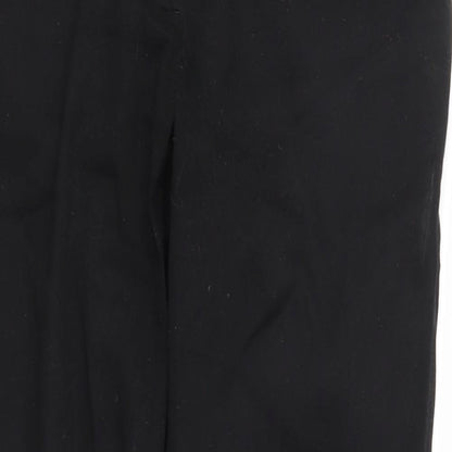 Womens UK Size 8 H&M Regular Fit  Black Trousers
