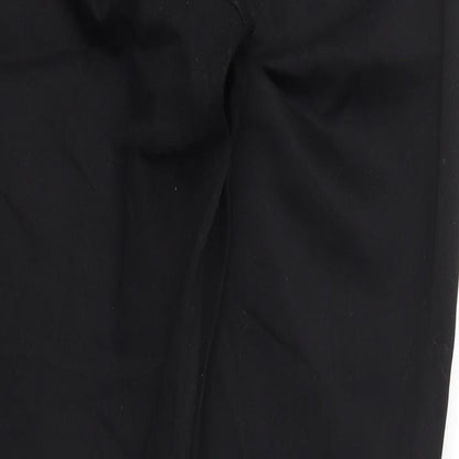 Womens UK Size 8 H&M Regular Fit  Black Trousers