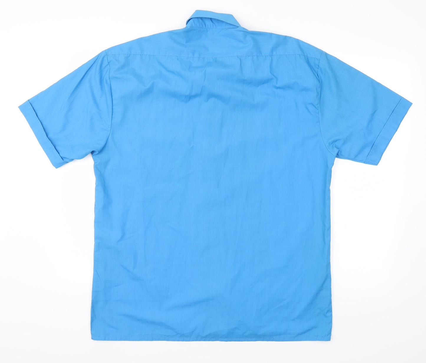 RB  collection  Mens Blue Houndstooth   T-Shirt Size L