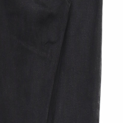 Denim & Co. Womens Black   Skinny Jeans Size 10 L31 in